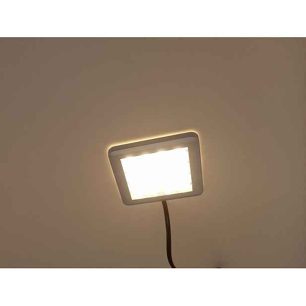 Bodové LED osvětlení (1 ks) Square, teplá bílá