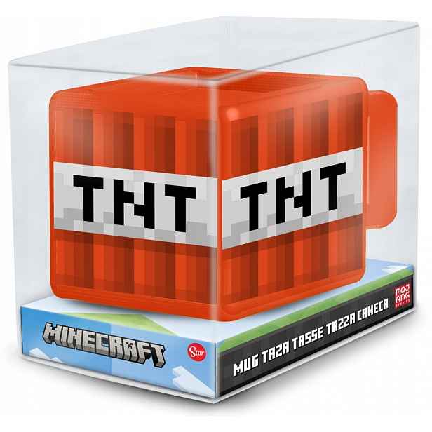 Hrnek Minecraft Tnt 3D 440ml