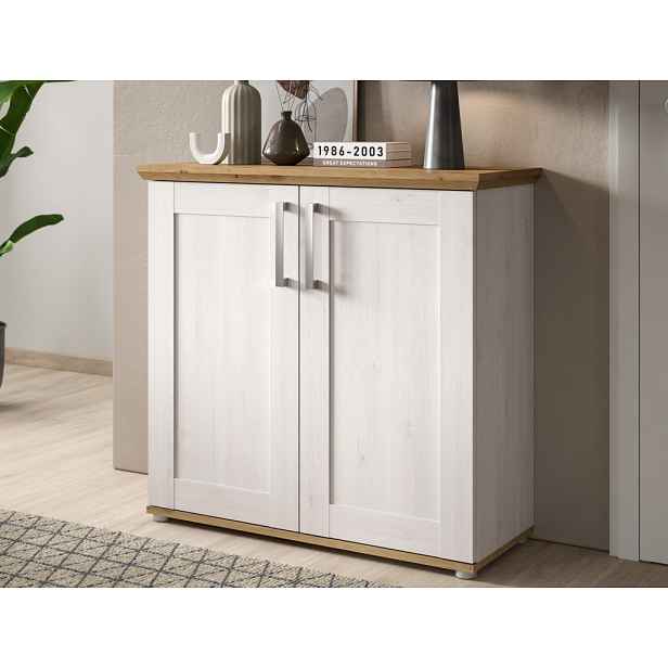 Skříňka Verona, 95 cm, modřín/dub artisan