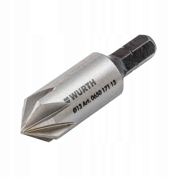 Záhlubník Na Dřevo 10 MM 1/4" Hex Kuželový 90° Würth Wurth