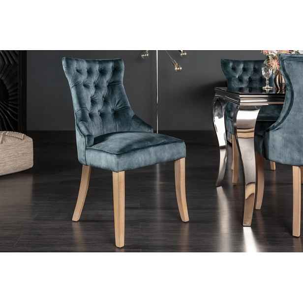 Chesterfield jídelní židle 2 ks FRIXON Dekorhome