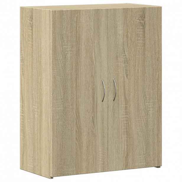 vidaXL Kartotéka dub sonoma 60 x 32 x 77,5 cm kompozitní dřevo