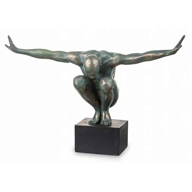 Dekorativní figurka Moderní socha Postava Styl loft glamour