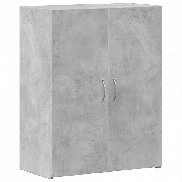 vidaXL Kartotéka betonově šedá 60 x 32 x 77,5 cm kompozitní dřevo