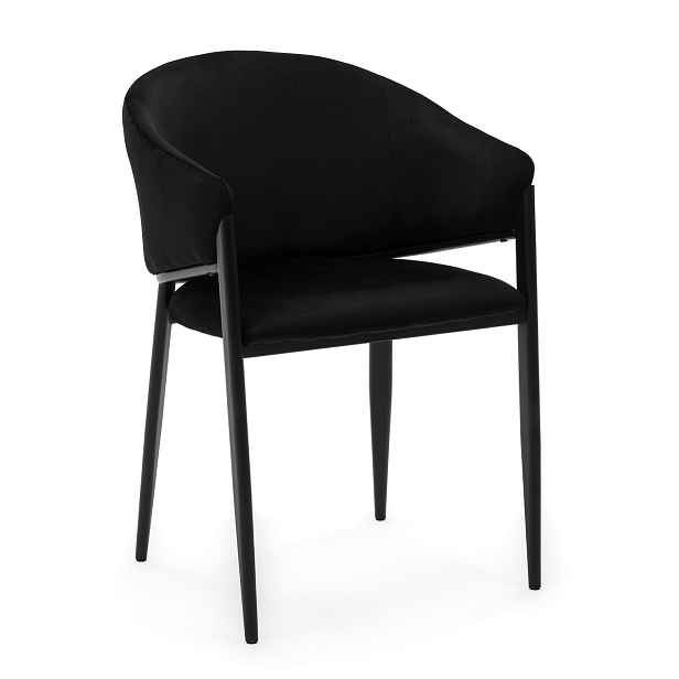 Čalouněná Velurová Židle Do Obývacího Pokoje, Jídelna, Moderní Glamour