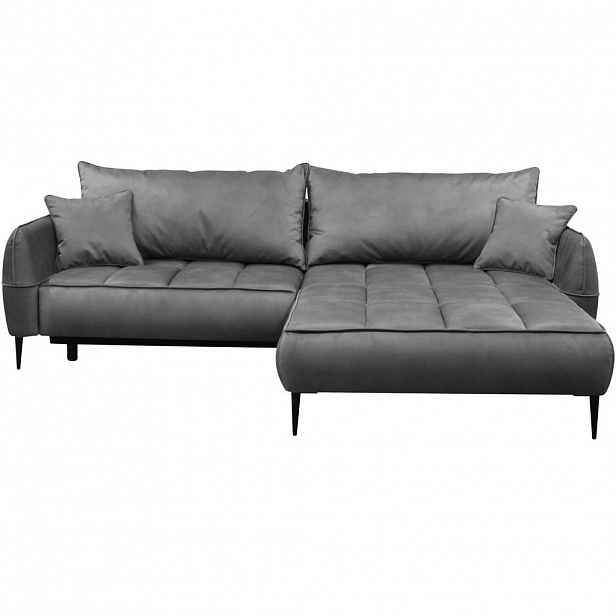 MID.YOU ROHOVÁ SEDAČKA, textil, šedá