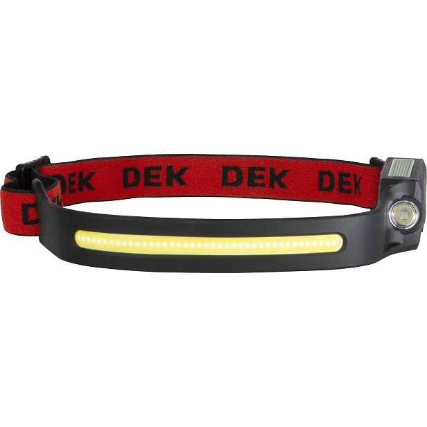 Svítilna LED čelová se senzorem DEK SC035 AKU