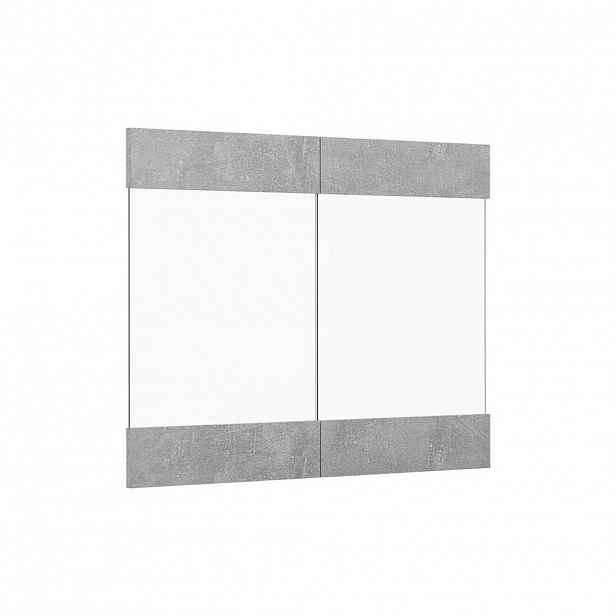 Vicco KUCHYŇSKÁ DVÍŘKA R-Line Beton 79.2 x 59 cm nábytková čela pro závěsnou vitrínu