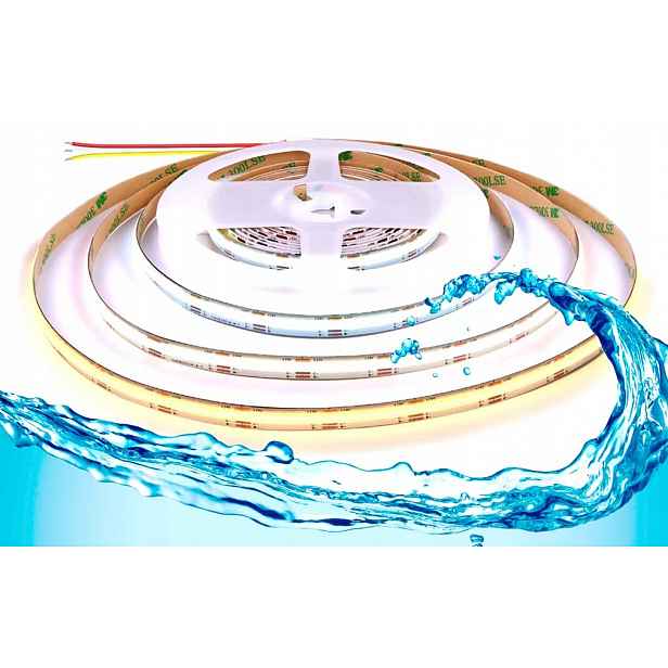 Led páska Cob 24V 14,4w/m IP67 Neon řada Cct termococon voděodolná 5MB