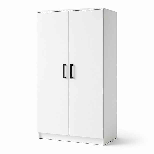 MASSENO ŠATNÍ SKŘÍŇ S OTOČNÝMI DVEŘMI SILO, 90/180/50 cm 2dveřová, bílá