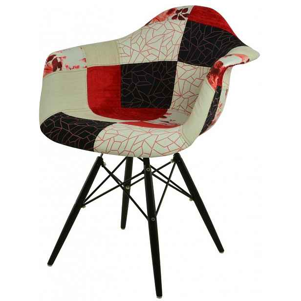 Křeslo Dankor Design Daw Rar Dar Patchwork