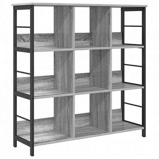 vidaXL Knihovna 9 úrovní 102 x 32 x 104,5 cm Kompozitní dřevo