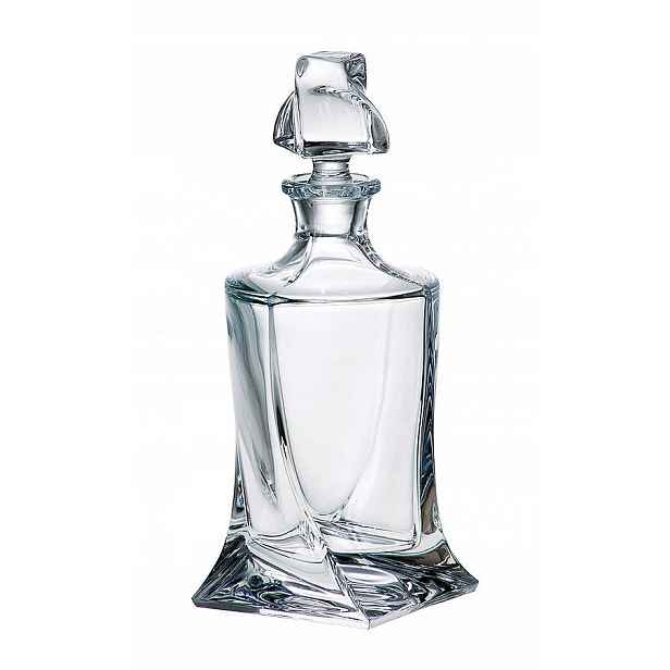 Bohemia Quadro Karafa na whisky Skleněná 770 ml křišťál na Dárek
