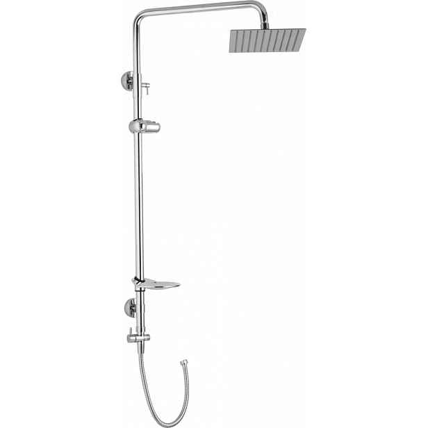 JB Sanitary Sprchová sestava pro dolní vývod, sprcha 20x20cm SS 11 21