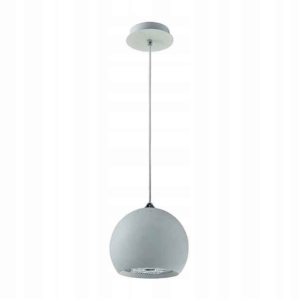 Italux Regina Závěsná lampa Bílá Ø20 cm Moderní E27 IP20