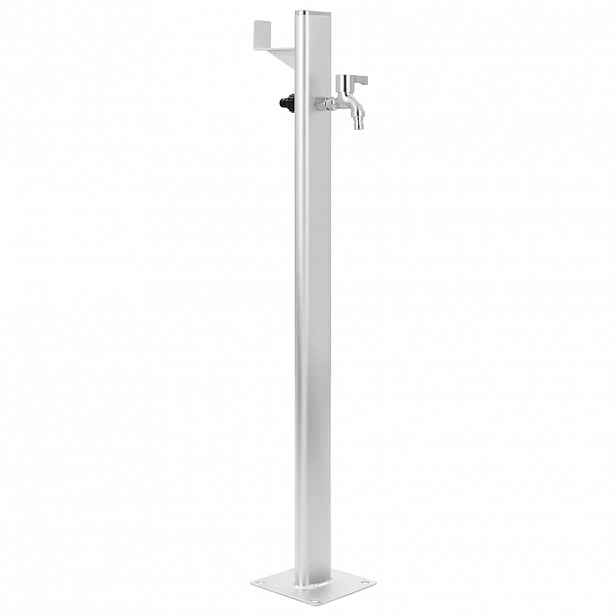 vidaXL Zahradní sloupek na vodu 95 cm hliník
