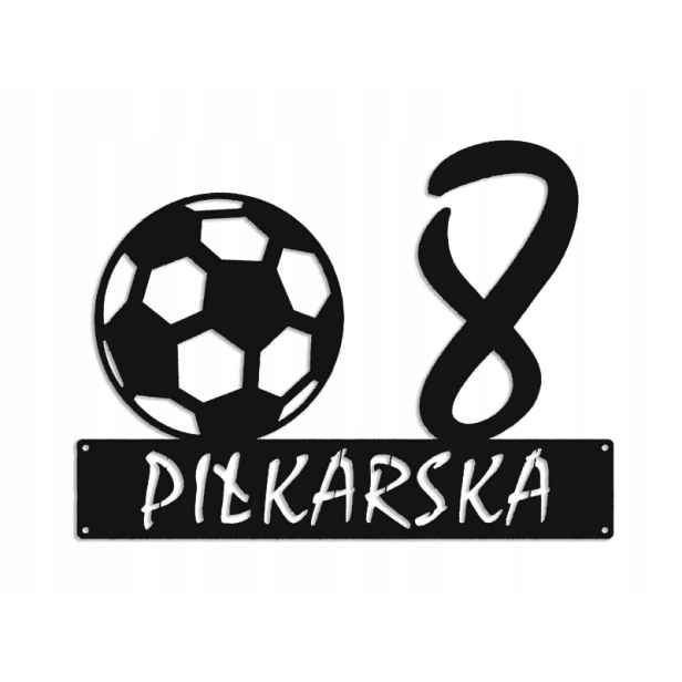 Číslo Na Dům 48 cm Tabule Adresa Ocel 2 mm Grafika 5243