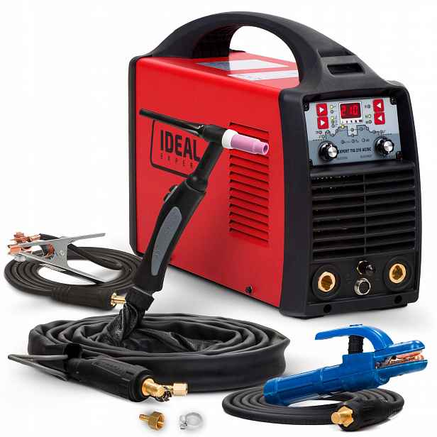 Invertorová Svářečka Ideal Expert Tig 210 Ac/dc Mma Puls Alu Hf Pfc Igbt