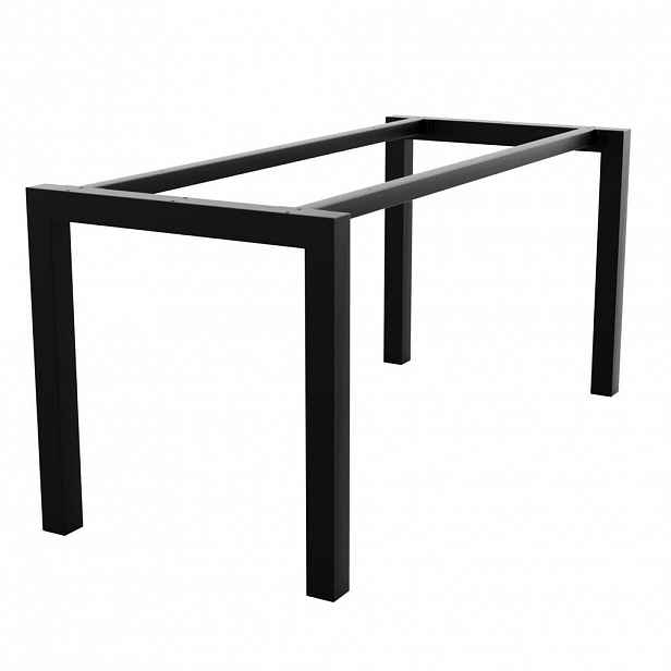 Metalo Pro KOVOVÉ NOHY KE STOLU Etamin černá 180/70/72 cm