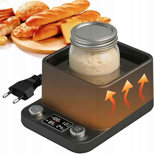 Ohřívač Kvásku Fermentor, Mísa 11,5 CM, Pro Domácí Fermentaci