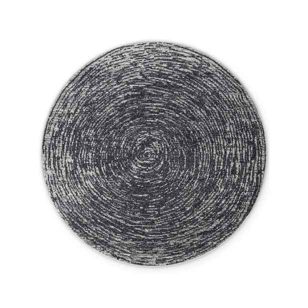 Šedý kulatý koberec ø 120 cm Gloria Cavallo – Hanse Home