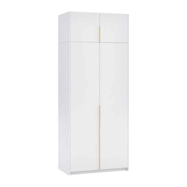 MASSENO ŠATNÍ SKŘÍŇ S OTOČNÝMI DVEŘMI AMARA, 100/250/58 cm 2dveřová, bílá