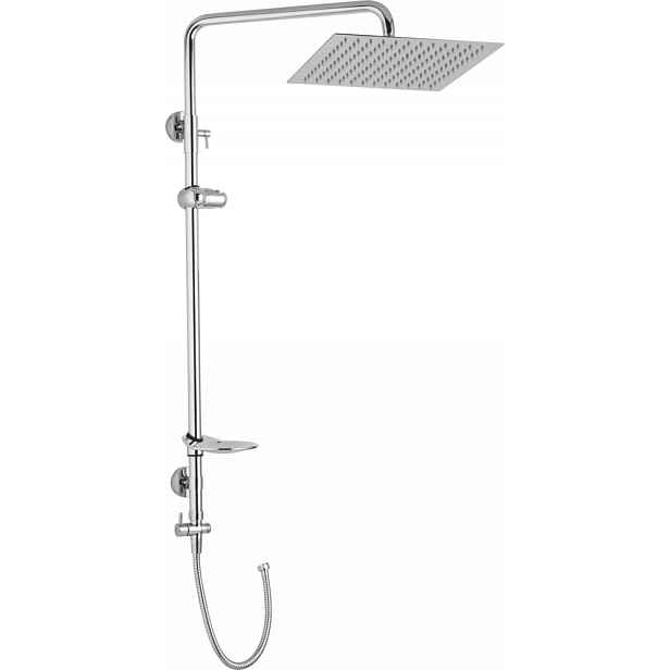 JB Sanitary Sprchová sestava pro dolní vývod, sprcha 30x30cm SS 21 21