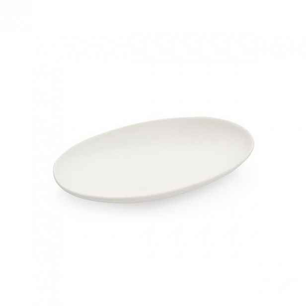 Talíř servírovací FANCY HOME Stones 17 cm, bílý