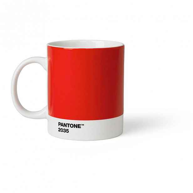 Červený hrnek Pantone, 375 ml