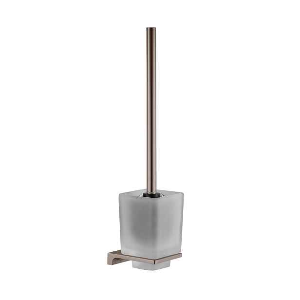 Rav Slezák NIL WC štětka miska sklo - metal grey - lesklá NLA0500MGL
