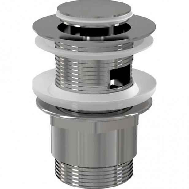 Výpust umyvadlová CLICK/CLACK 5/4" celokovová s přepadem Alca 5/4", malá zátka A39