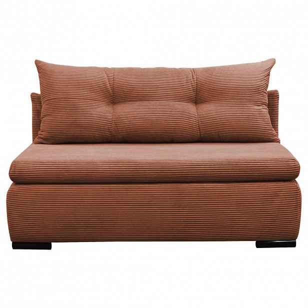 MID.YOU ROZKLÁDACÍ POHOVKA, textil, korály