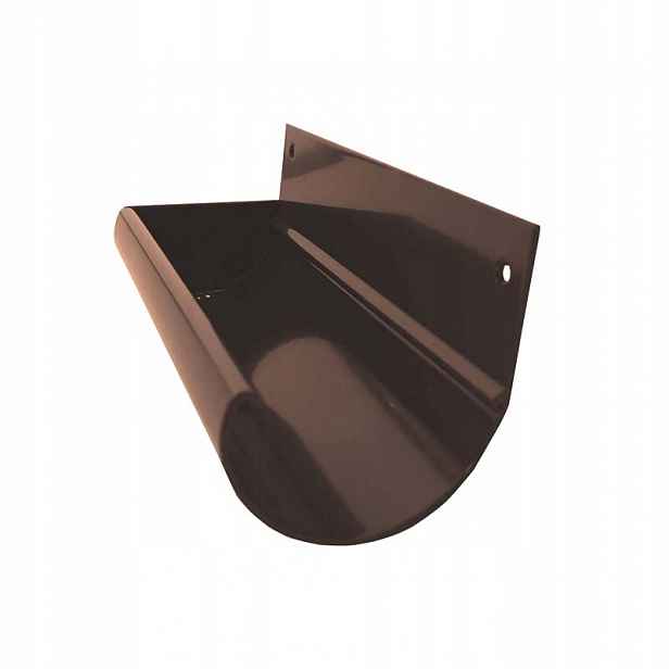 Krytka Zakončení Pro Okapový Žlab Renoplast R50 Komplet L P Bronz Ral 8019