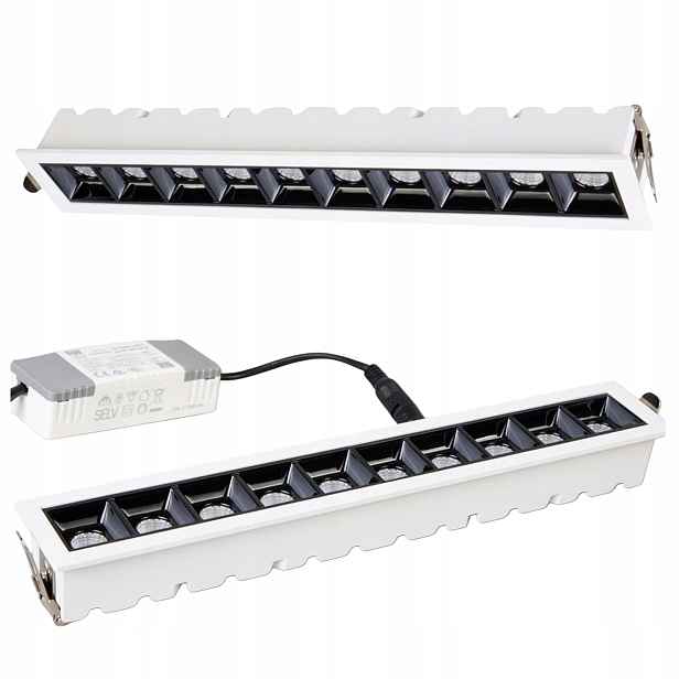 Podomítkové Svítidlo Solární 10 Bílá Led 3000K Teplá Barva IP20 Light Prestige