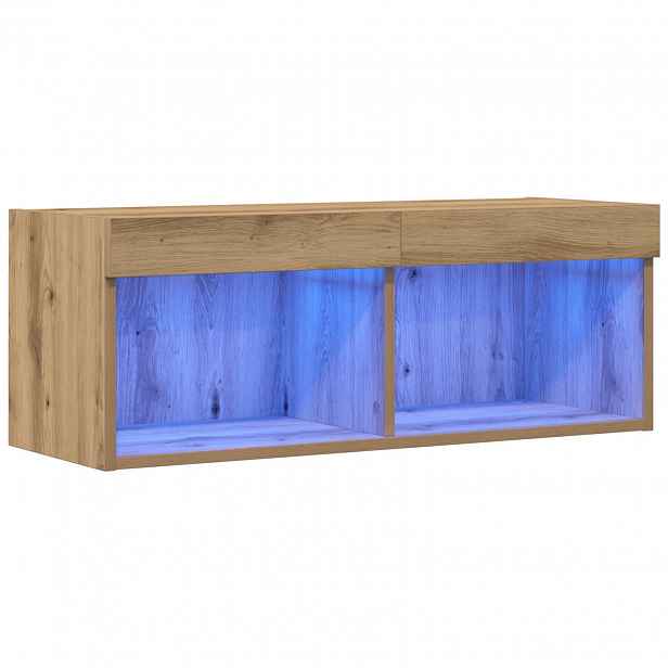 vidaXL Sestava TV skříněk 80 x 30 x 30 cm dub artisan Kompozitní dřevo