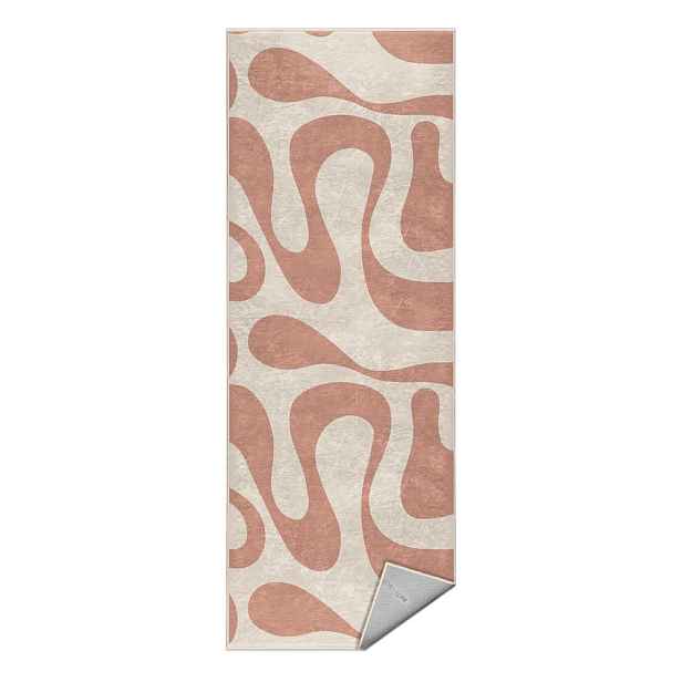 Růžový pratelný běhoun 80x200 cm Strawberry Latte – Mila Home