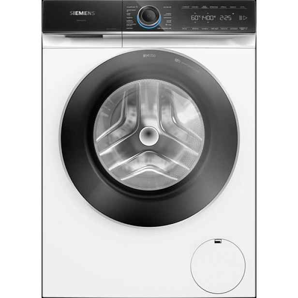 Siemens iQ700 Předem plněná pračka 10 kg 1400 otáček za minutu, bílá WG54B202CS