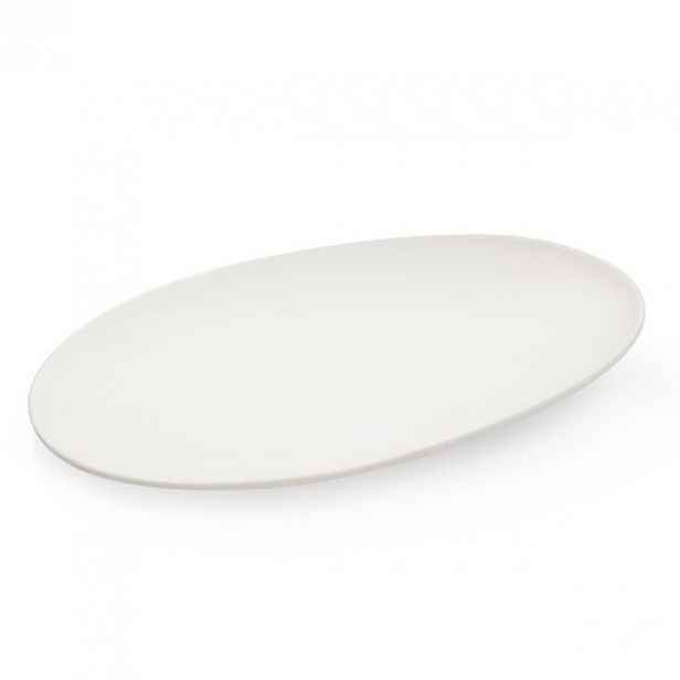 Talíř servírovací FANCY HOME Stones 31 cm, bílý