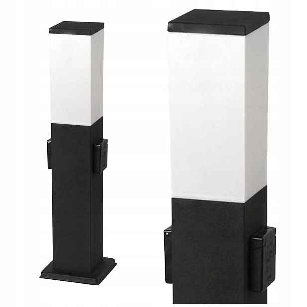 Venkovní lampa sloupek zahradní se zásuvkami Bonn 8339 Rabalux