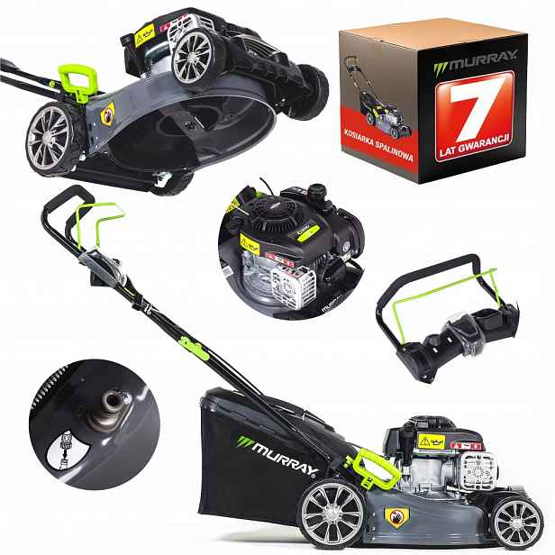 Benzínová Sekačka Murray Bez Pojezdu 42 CM, 125 CM3 Motor Briggs, Koš 45 L