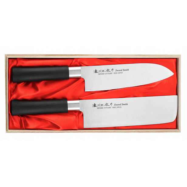 Satake Saku Pp Sada Nůž Santoku Nakiri