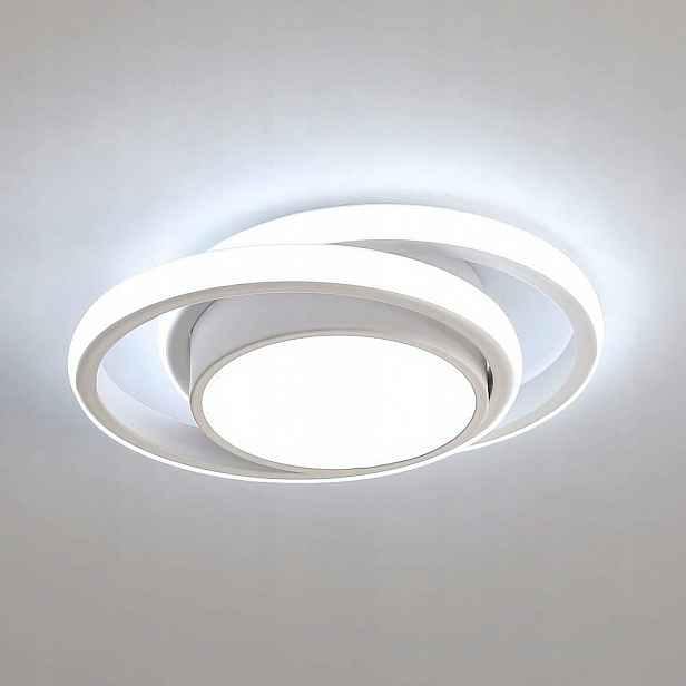 Stropní svítidlo Led kulaté bílé moderní do obývacího pokoje 32W 6500K