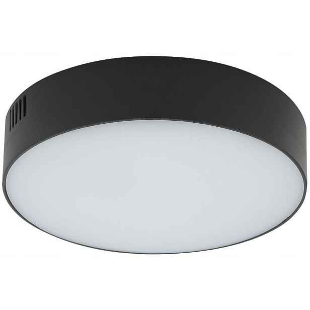 Stropní Svítidlo Stropní LID Černý 25W Led 3000K 16cm Závěsná lampa do pokoje domu