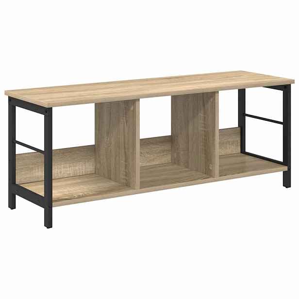 vidaXL Knihovna 3 úrovní 102 x 32 x 40,5 cm Kompozitní dřevo