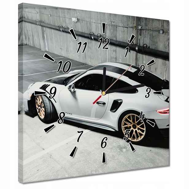 Hodiny 30x30 Porsche 911 GT2RS Auto