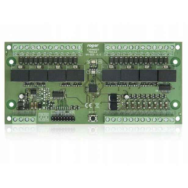 Expandér Vstupní/výstupní Roger XM-8DR-BRD 8 Vstupů 8 Relé Racs Clk/dta
