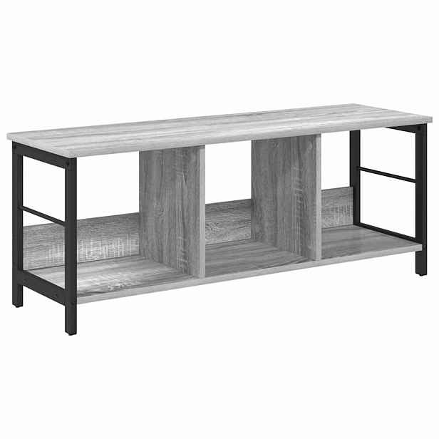 vidaXL Knihovna 3 úrovní 102 x 32 x 40,5 cm Kompozitní dřevo