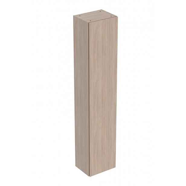 Geberit iCon - Vysoká skříňka 180x36x29 cm, 1 dvířka, panty L/P, dub 502.316.JH.1