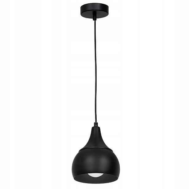 Luminex Lampa Aktan E27 15W Černá Závěsná Moderní Nad Stůl