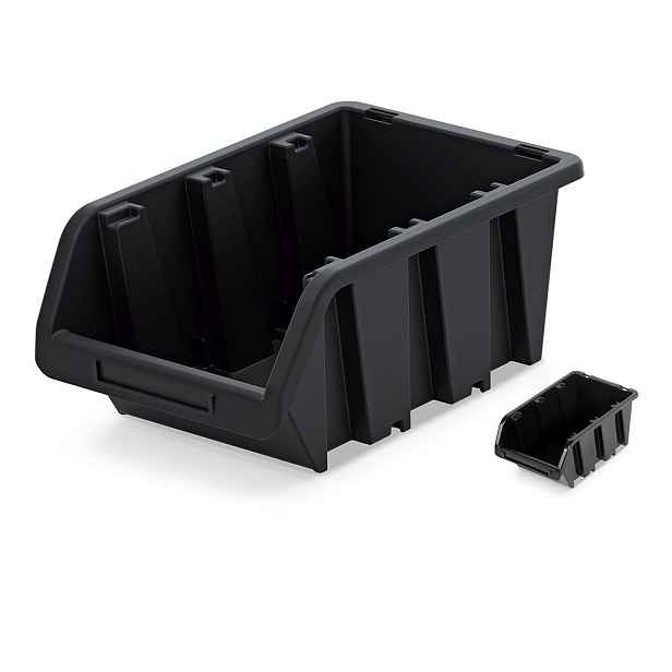 Prosperplast Úložný box TREXEN černý, varianta 23 cm